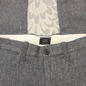 J.Crew 770 straight stretch pants grey tweed